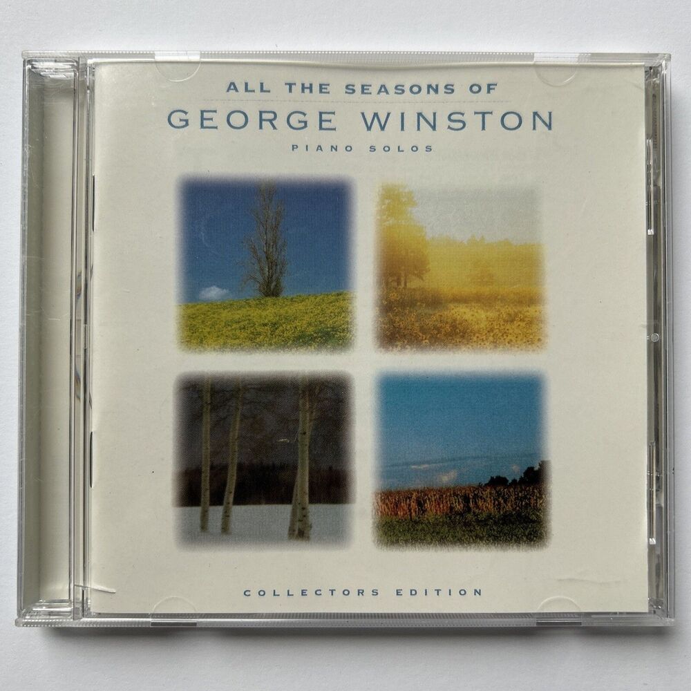 All the Seasons of George Winston Piano Solos CD Compact Disc